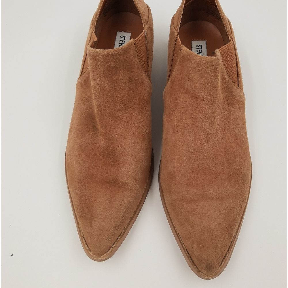 Steve Madden Ankle Booties Size 8.5 Camel Color P… - image 4